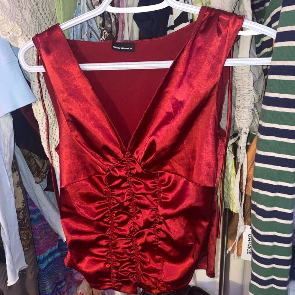 Red Costa Blanca Top